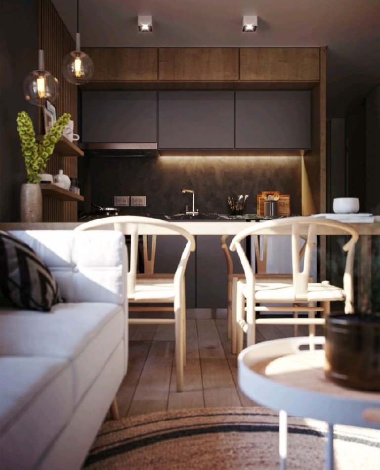 Departamento loft, 1 y 2 dormitorios en San Juan 2620